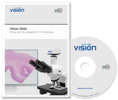 Vision Slide Software for virtual sample preparation in microscopy